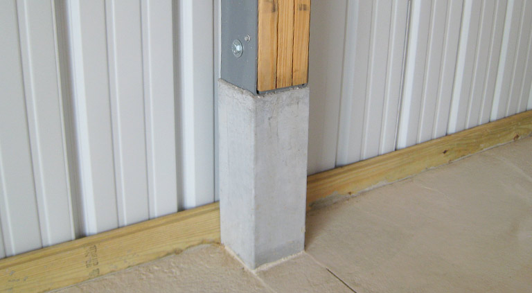 Precast Post-frame for builders